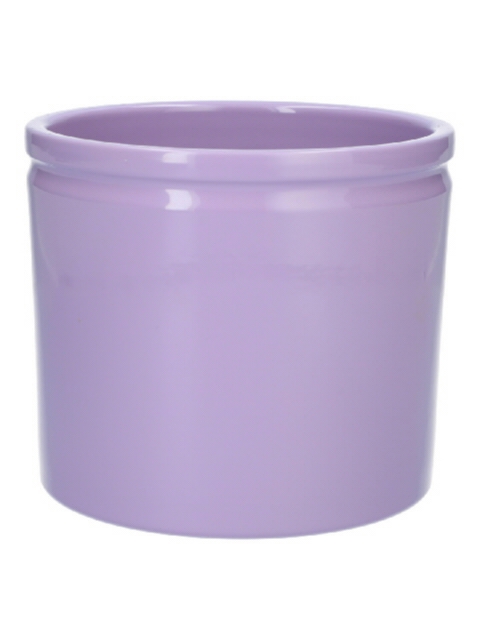 DF03-884650877 - Pot Lucca1 d23.3xh21.5 pastel violet