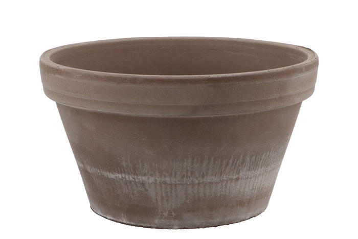 <h4>Terra Choco Conical Bowl Grey 27x15cm Siliconised</h4>