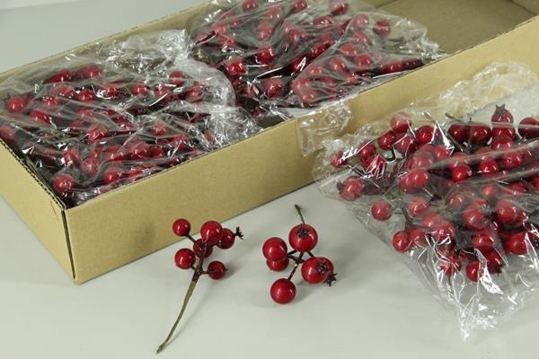<h4>Stick berries rose red bag 24</h4>