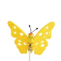 <h4>Sticks 50cm Butterfly felt d09cm</h4>