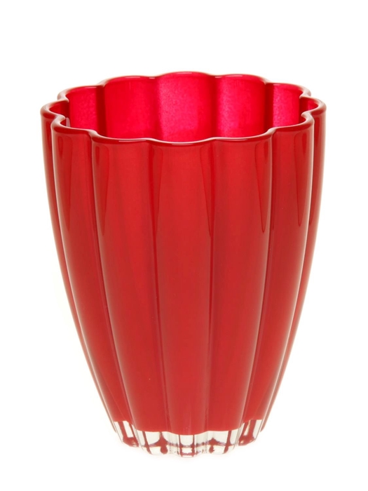 <h4>DF02-882906800 - Vase Bloom d14xh17 winered</h4>