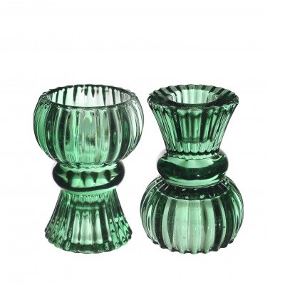 Homedeco Candle holder Duo d6*8cm