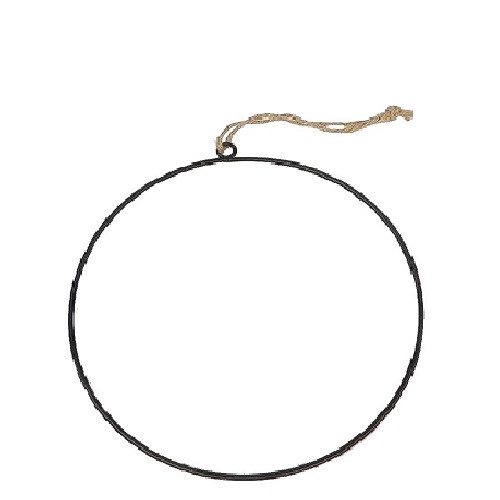 Bloemisterij Ijzeren ring hanger d40cm