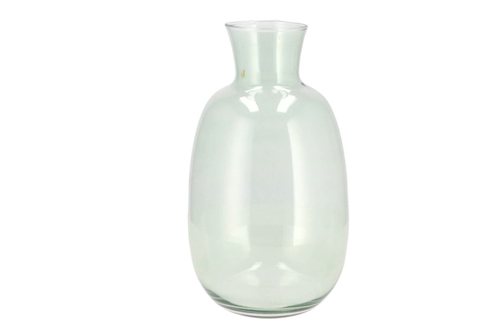 Mira Green Glass Bottle Tall 21x21x37cm