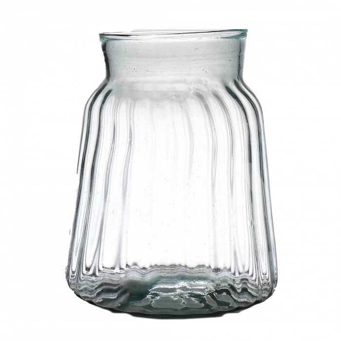 Glass Optic milk churn d21*22cm