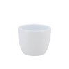 Ceramic Pot White Shiny 7cm