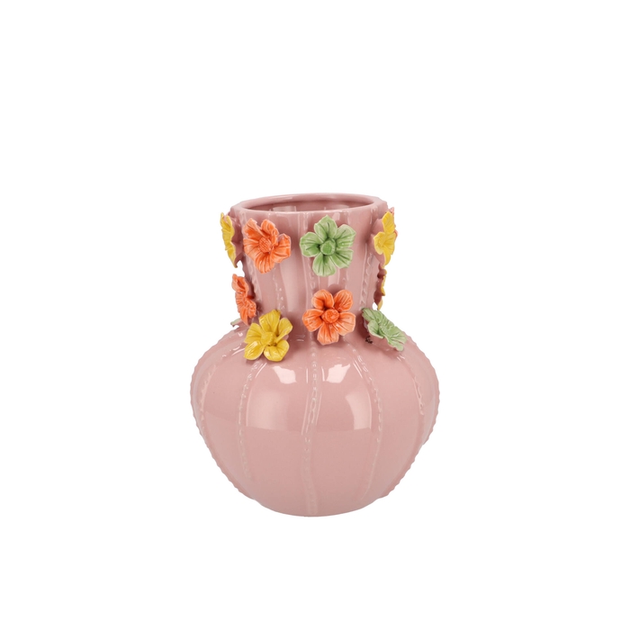 <h4>Flower Light Pink Vase 18x21cm</h4>