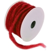 Wool wire on roll ø7mmx 20mtr red  colournr 26