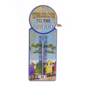 Thermometer Mdf Welcome27x10