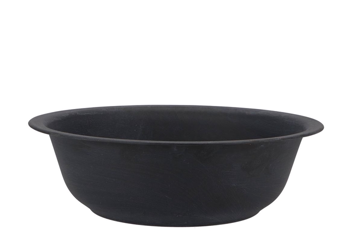 <h4>Zinc bowl matt black 32x10cm</h4>