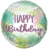 Ballon Eco Happy Birthday 45cm
