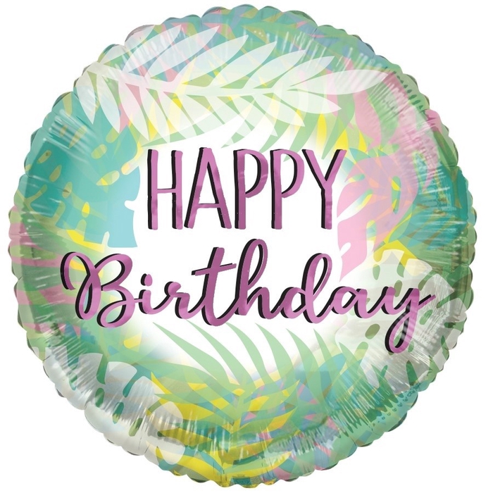 <h4>Party! Ballon Eco Happy Birthday 45cm</h4>