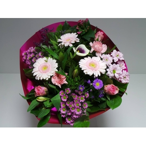 Bouquet biedermeier x-large pink