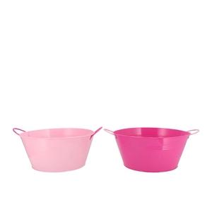Zinc Basic Fuchsia/pink Ears Bowl 30x14cm