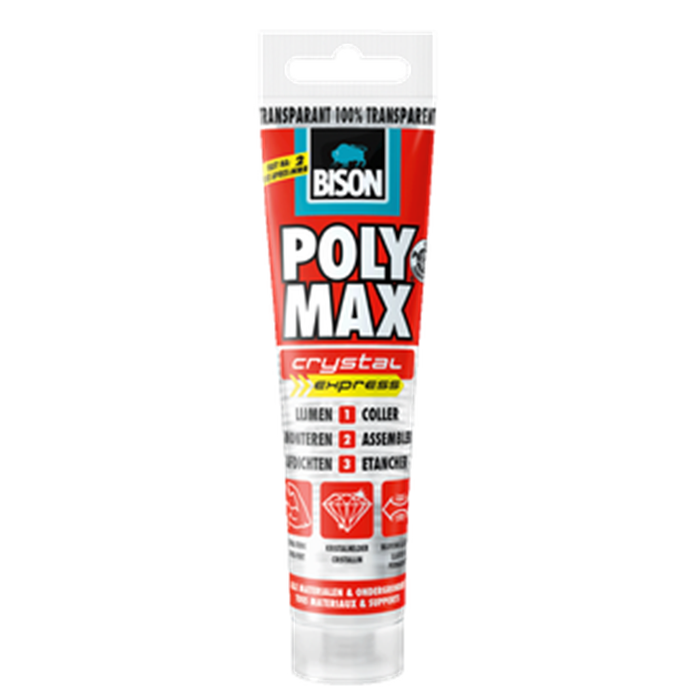 <h4>bison poly max chrystal express tube 115g</h4>