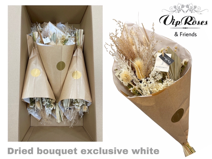 DRIED BOUQUET EXCLUSIVE WHITE