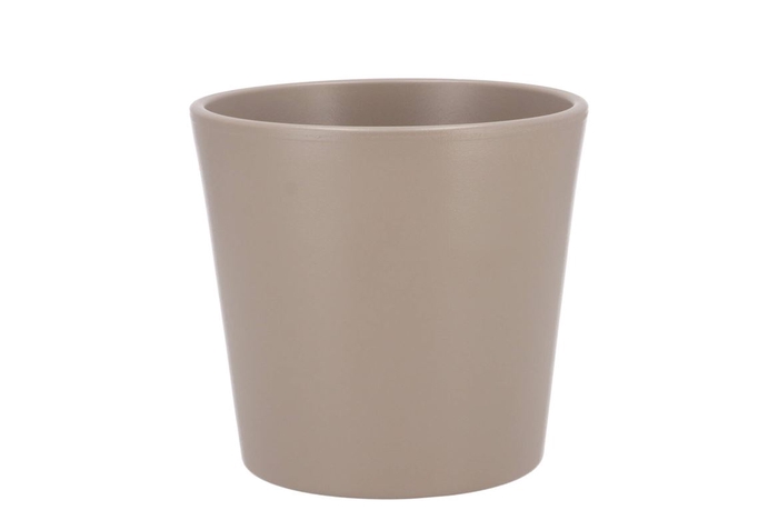 <h4>Ceramic Orchid Pot Stone Grey 13,5cm</h4>