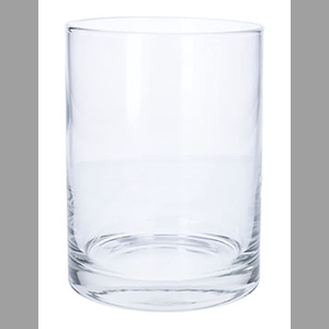 DF01-884810200 - Cylinder vase Maderia d15xh20 clear