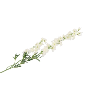 Silk Delphinium White 93cm