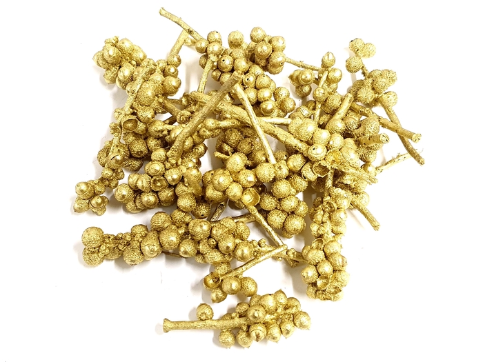 Acorn bunch 250gr in poly Gold