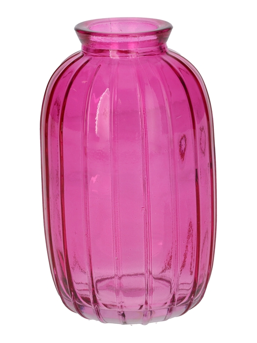 <h4>DF02-666115300 - Bottle Carmen d4/7xh12 fuchsia transparent</h4>