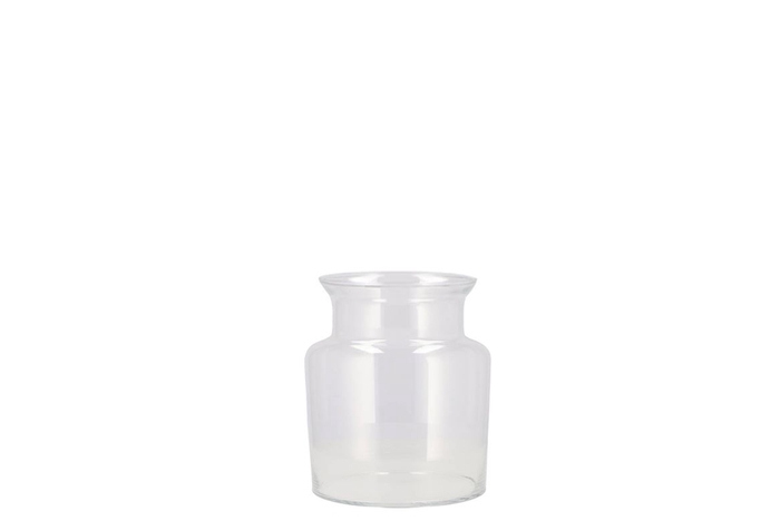 Glas Mouthblown Milk Bottle 25x16cm