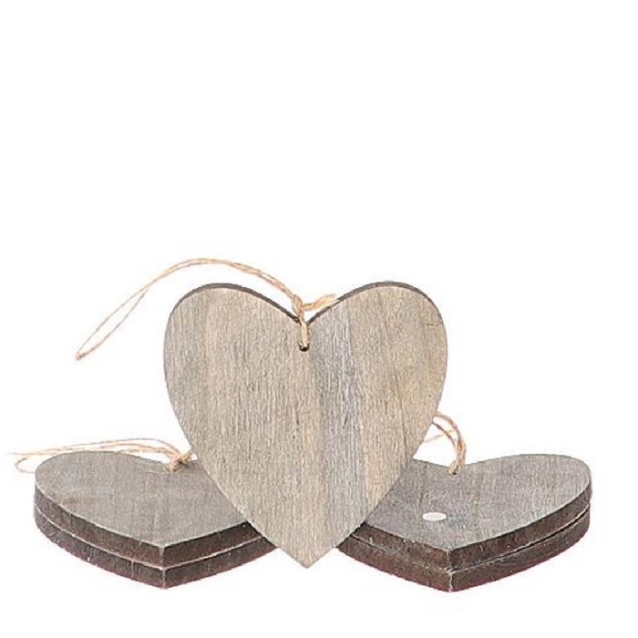 <h4>Mothersday Deco hanging heart 25cm x5</h4>