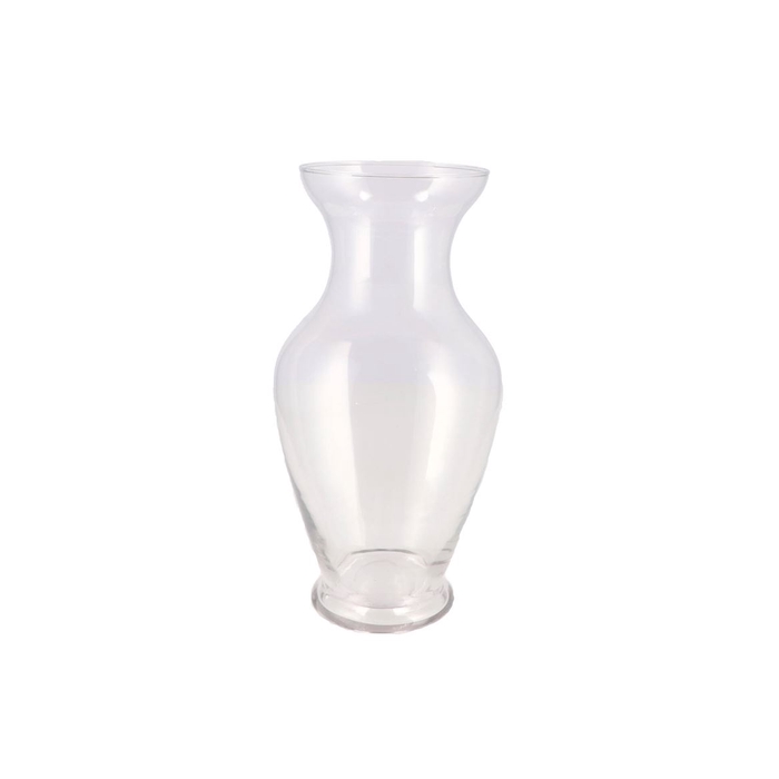 <h4>Mira Clear Glass Flower Vase 18x18x37cm</h4>