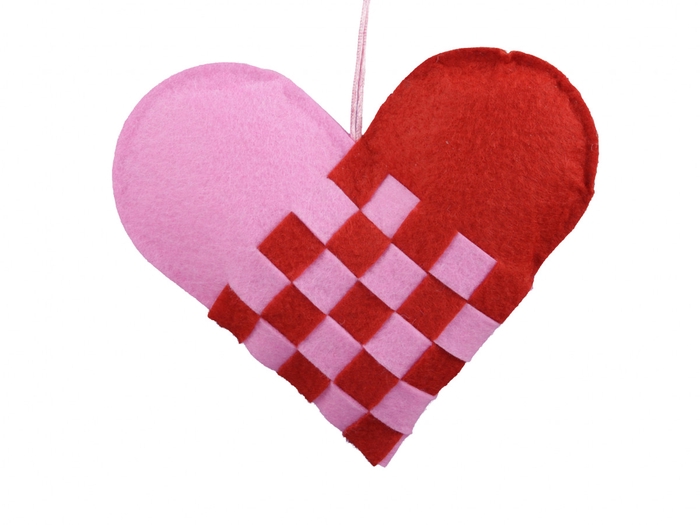 <h4>Mothersday Deco hanging heart fabric 20cm</h4>
