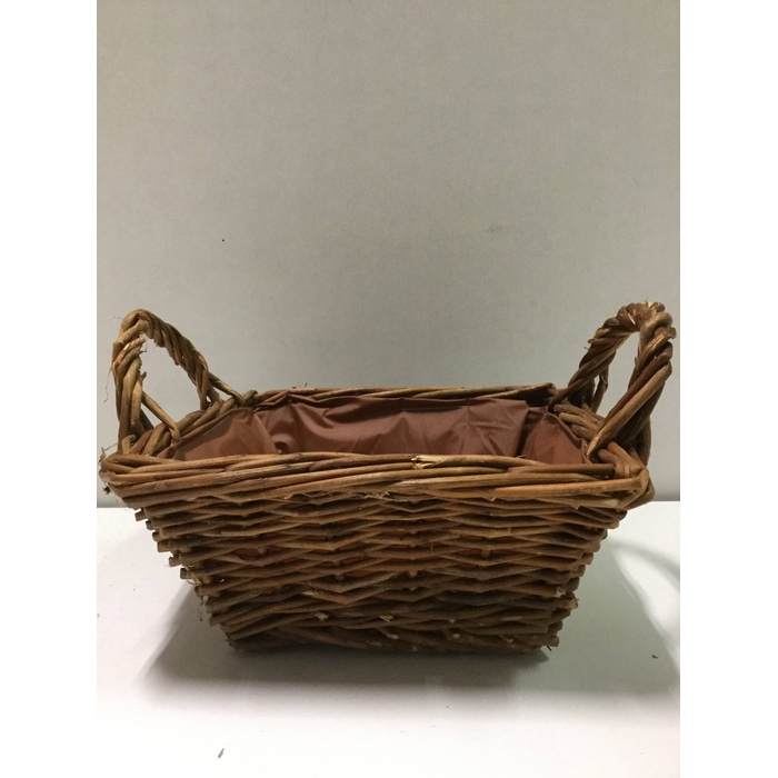 <h4>SQUARE WILLOW BASKET D20 H 9 SCHILM</h4>