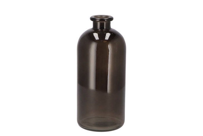 <h4>Dry Glass Black Clear Bottle 11x25cm Nm</h4>