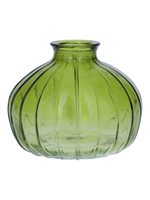 <h4>DF02-700038500 - Bottle Carmen d4/10.5xh8.5 vintage green</h4>