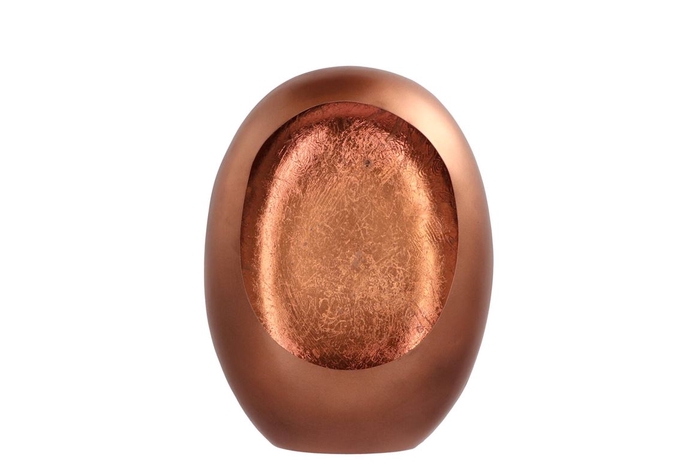 <h4>Marrakech Copper Egg T-light 20x10x28cm</h4>
