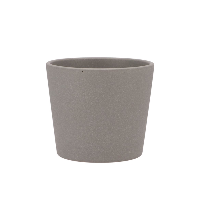 <h4>Ceramic Pot Grey 13cm</h4>