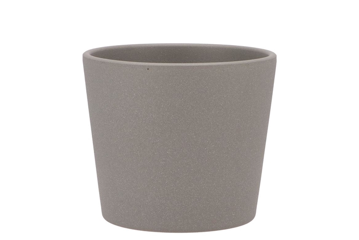 <h4>Ceramic Pot Grey 13cm</h4>