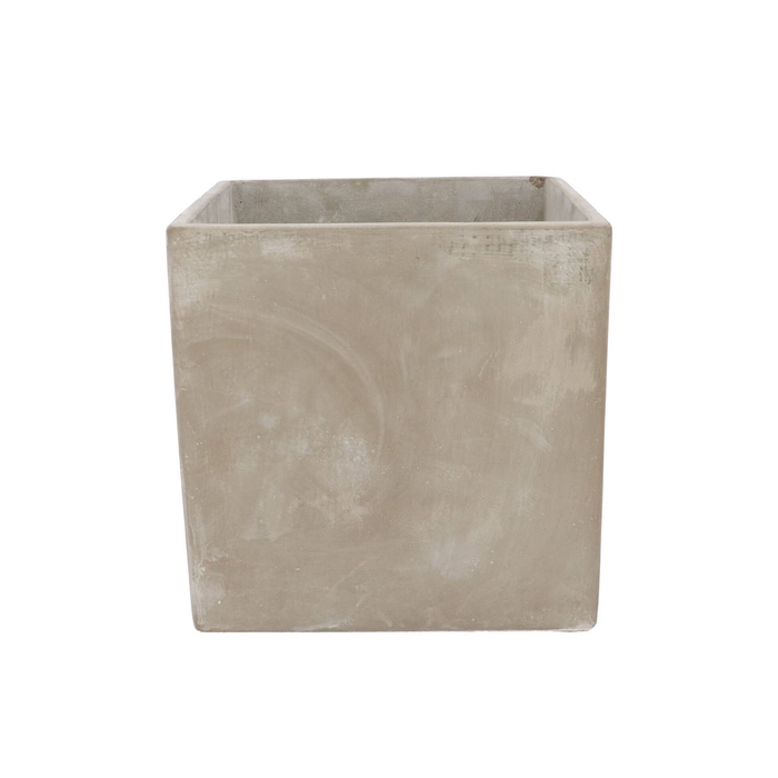 <h4>Concrete Pot Square 24x24x24cm</h4>