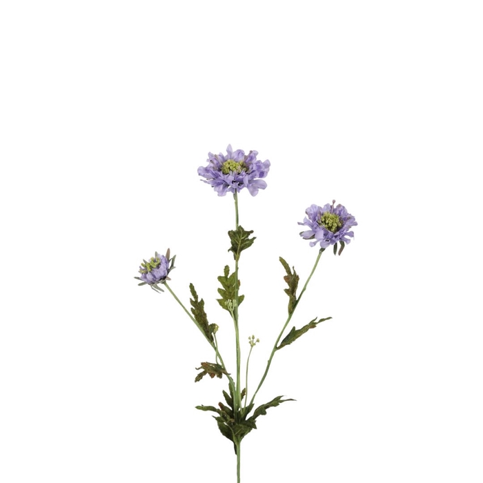 <h4>Artificial flowers Scabiosa 66cm</h4>