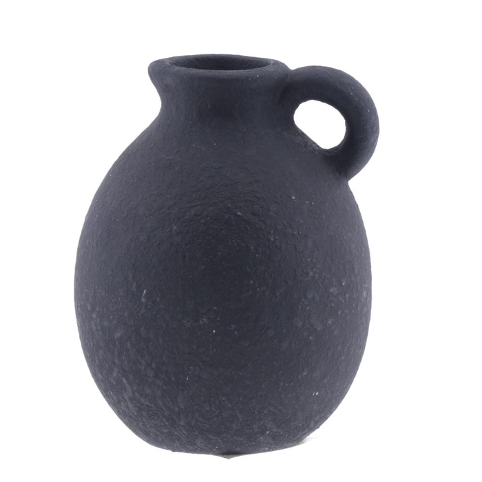 Vase Concr. Ø10x13cm A.black