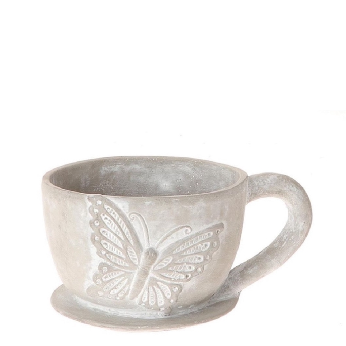 <h4>Ceramics Butterf.cup+saucer 21*16*10.5cm</h4>