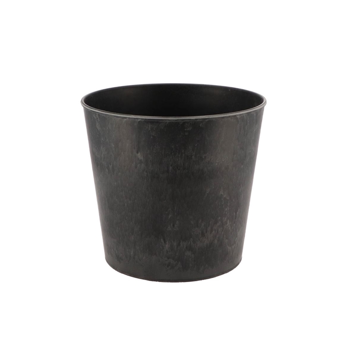 <h4>Melamine Grey Pot 23x18x21cm</h4>