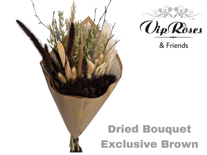 DRIED BOUQUET EXCLUSIVE BROWN