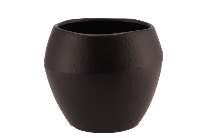 <h4>Amarah Black Pot Boule 21x17,5cm</h4>