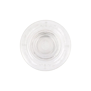 Dayah Transparent Glass Plate 29x2,5cm