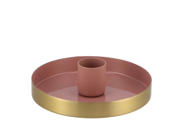 <h4>Marrakech pink candle plate 10x10x2 5cm</h4>