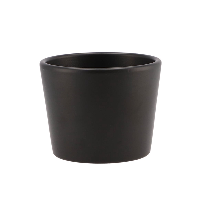 <h4>Ceramic Pot Antraciet Matt 11cm</h4>