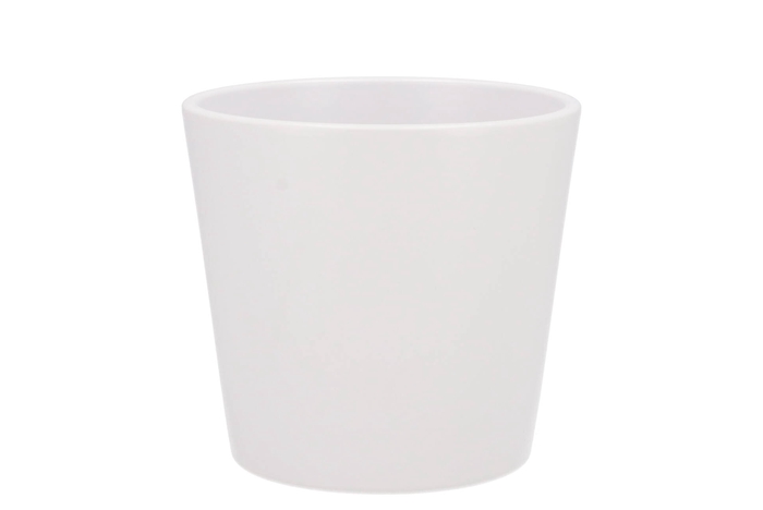 Ceramic Orchid Pot White 13,5cm