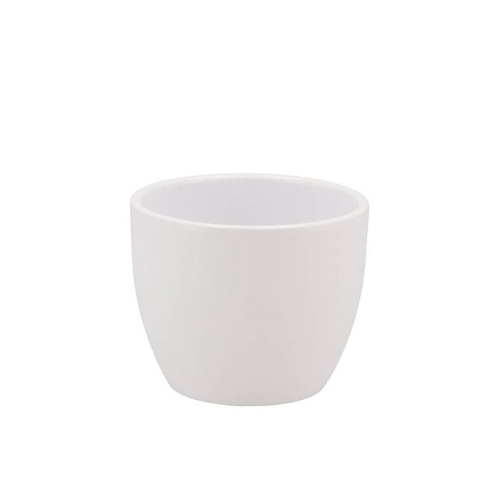 <h4>Ceramic Pot White Matt 7cm</h4>