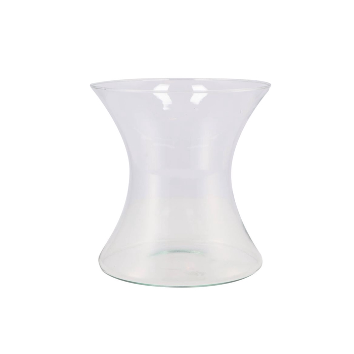 <h4>Glass Vase Knik 18x19cm</h4>