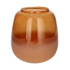DF02-666003900 - Vase Amelie Duo d10.4/18.2xh20 brown matt/transp