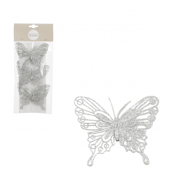 <h4>Moederdag Deco vlinder/clip glit. 8cm x3</h4>